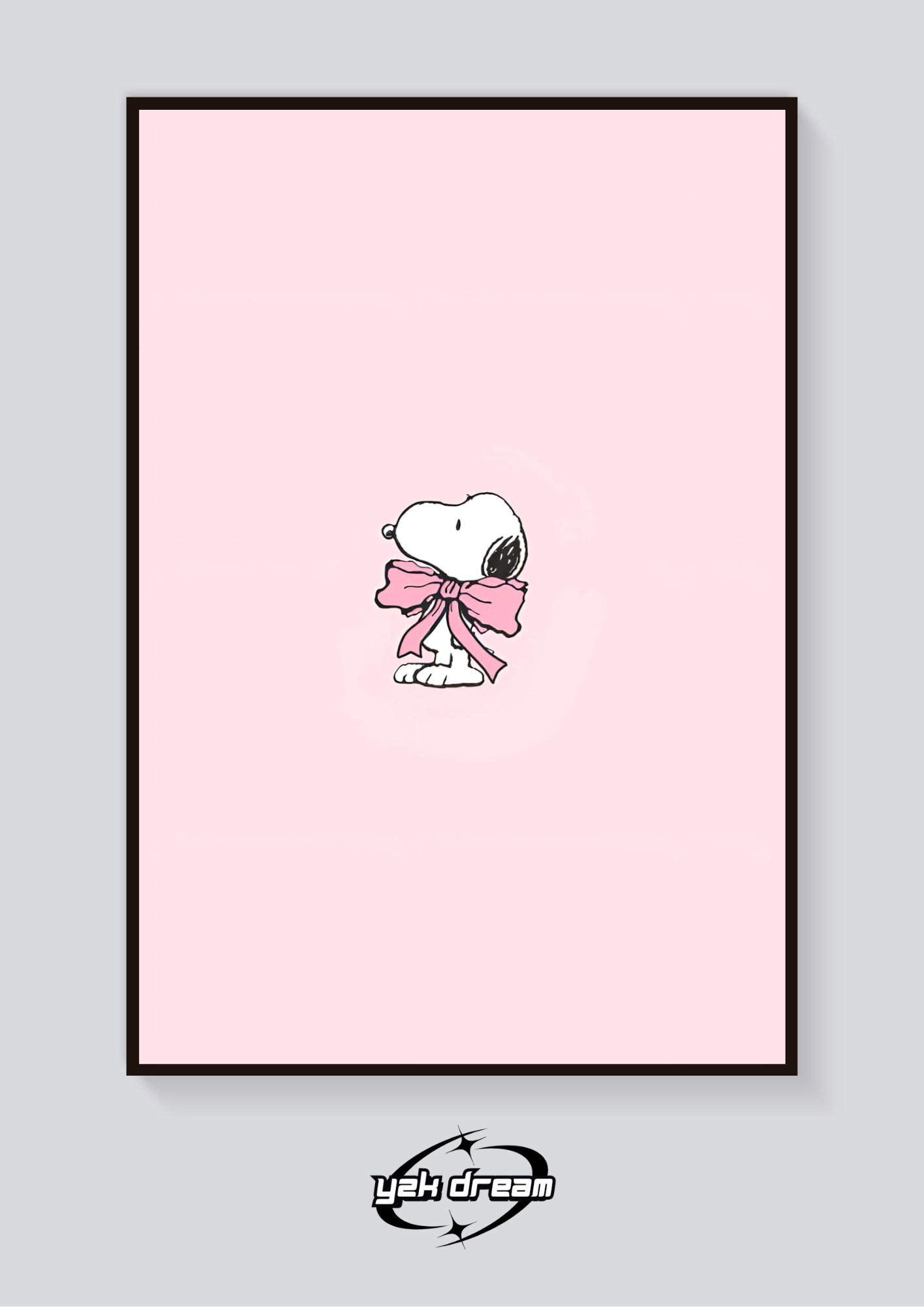 Snoopy Girl Poster