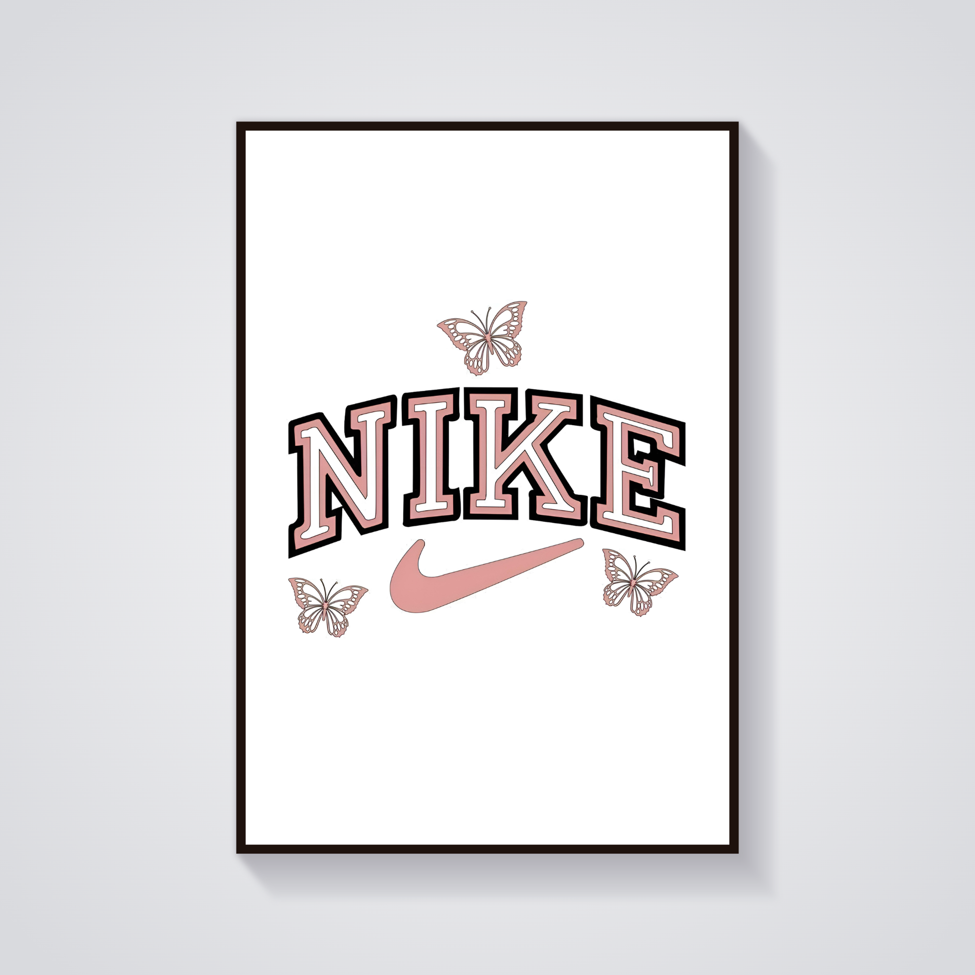 Nike Flowers Poster